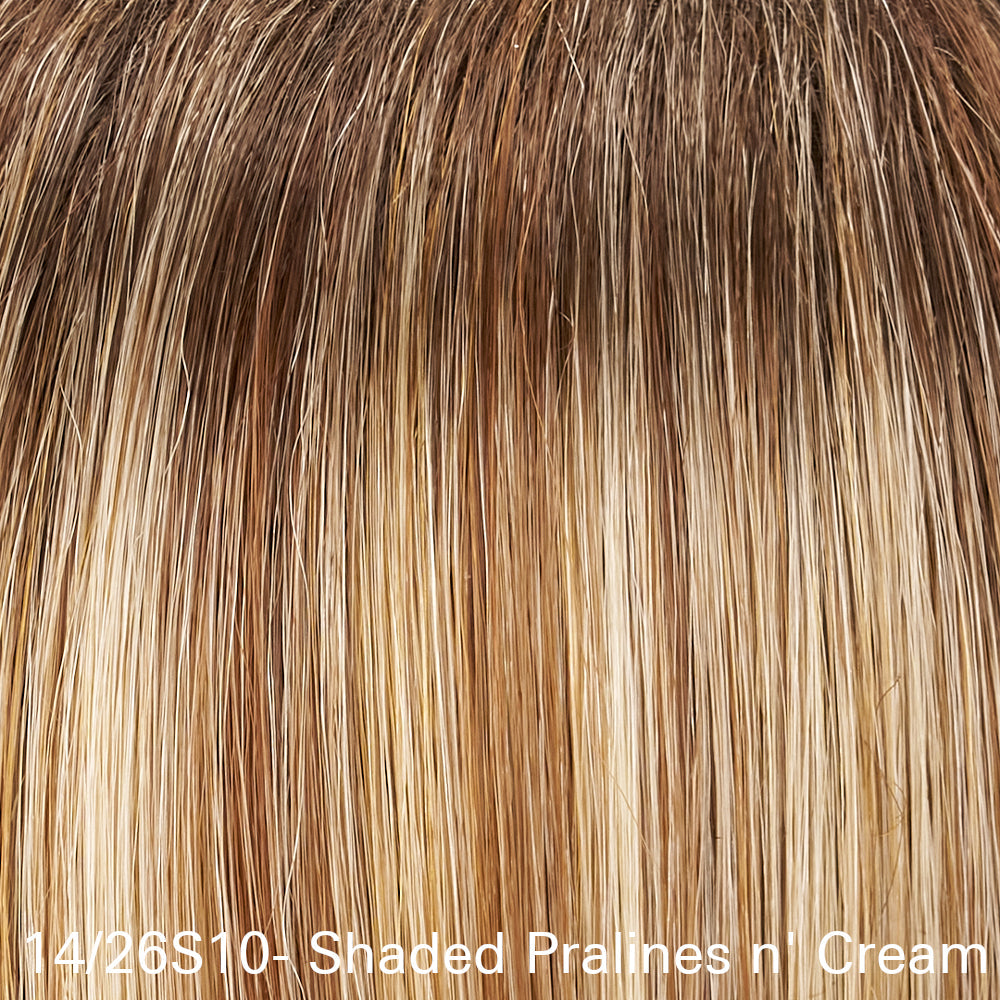 Jon Renau Haarteil: Top Coverage Wavy 12" 30cm - Topper mit Lacefront