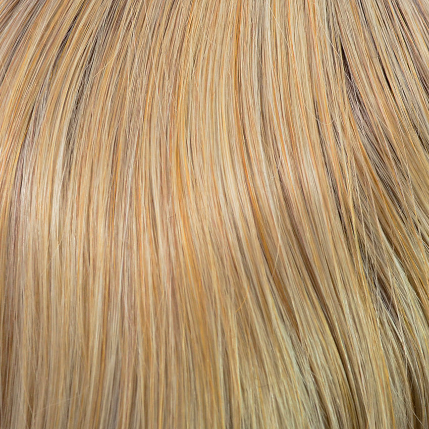 Farbmuster 20R/22H+14 Danish Blond Rooted für Gisela Mayer Sun Hip