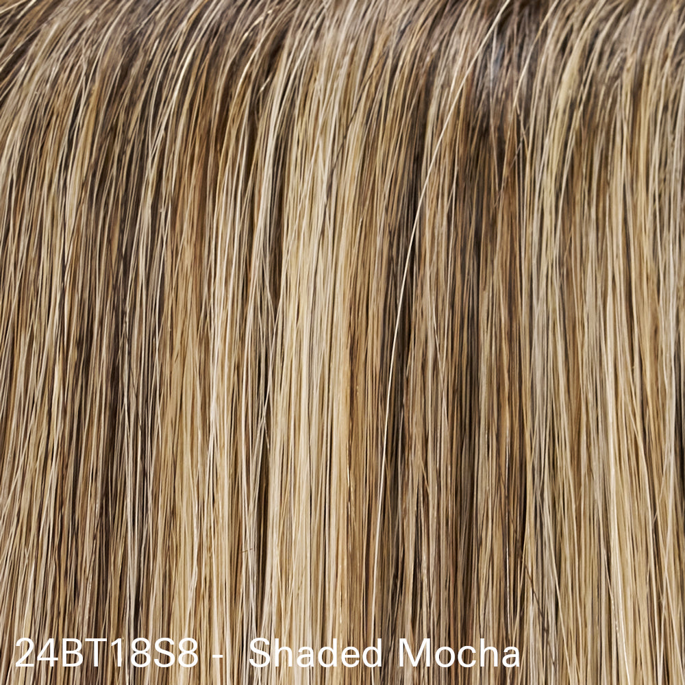 Jon Renau Haarteil: Top Form 18" (ca. 45 cm) Echthaar-Haarteil-Jon Renau-La Peruca