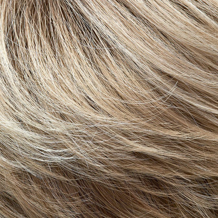 Farbmuster 24/20-14+12 Ash Sandy Blond Rooted für Gisela Mayer Sun Flip