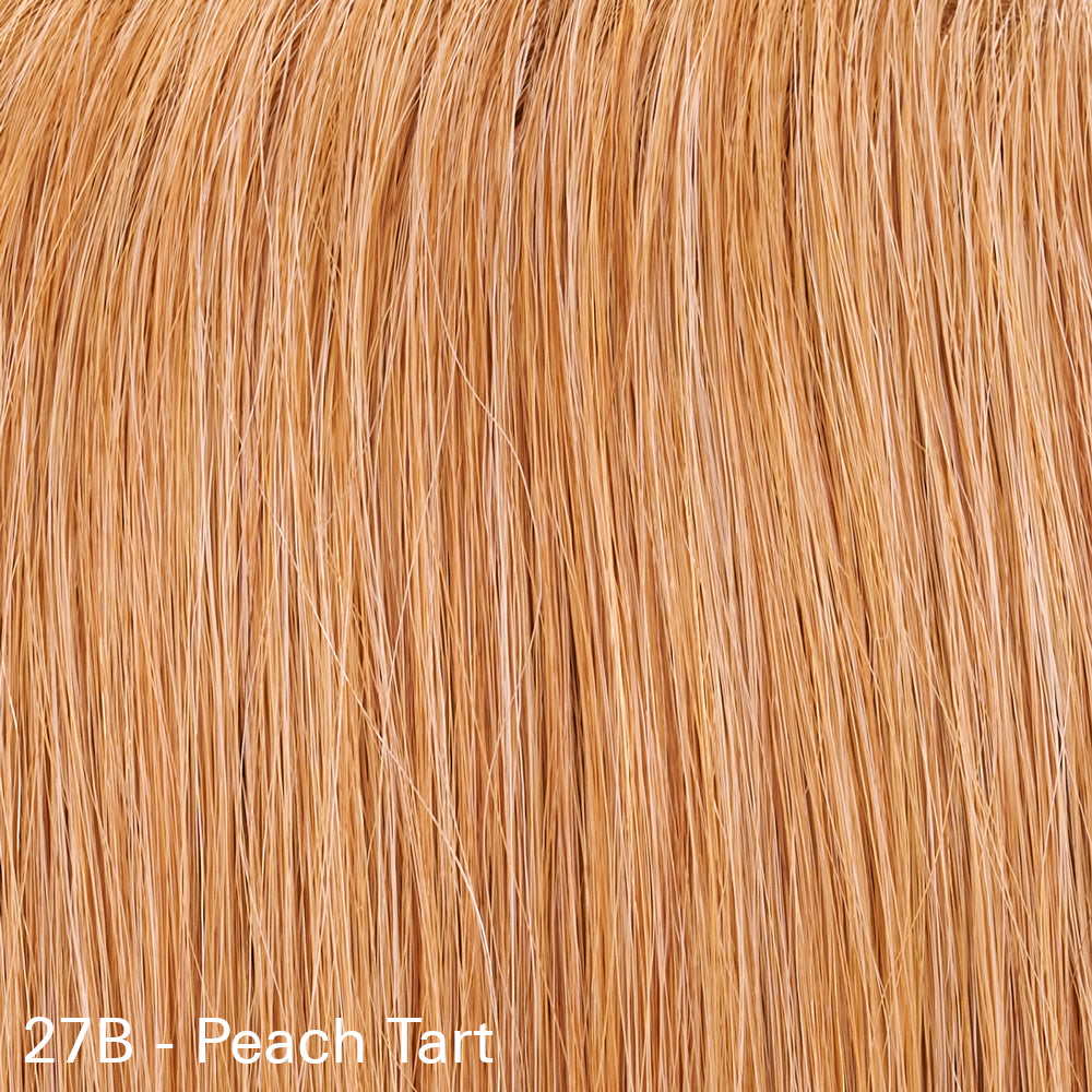 Jon Renau Haarteil: Top Form French 18" (ca. 45cm) Echthaar Clip-In Topper-Haarteil-Jon Renau-La Peruca