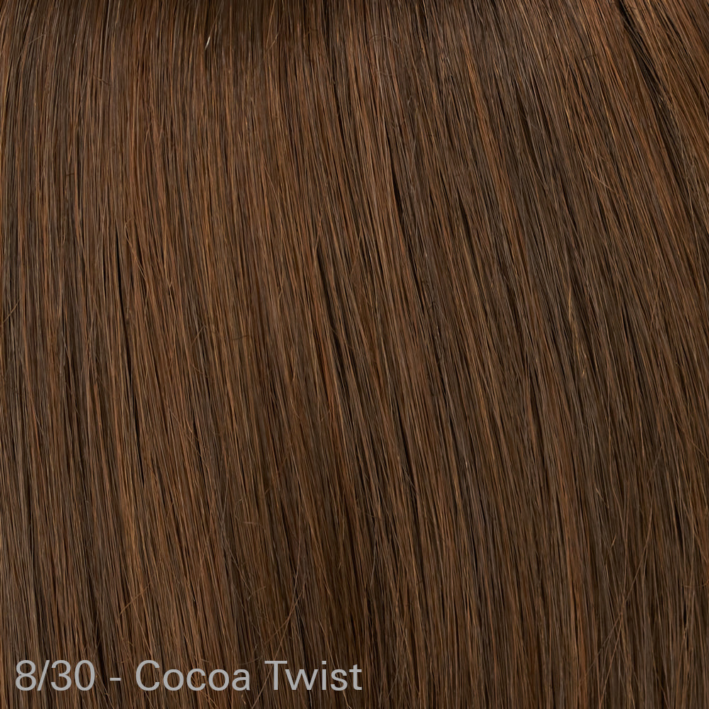 Jon Renau Haarteil: Top Coverage Wavy 18" - 45cm - Topper mit Lacefront