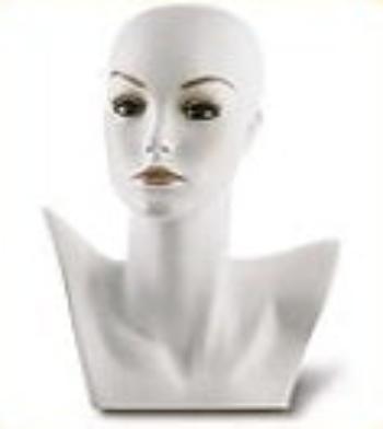 Ellen Wille: Dekobüste ca. 39 cm