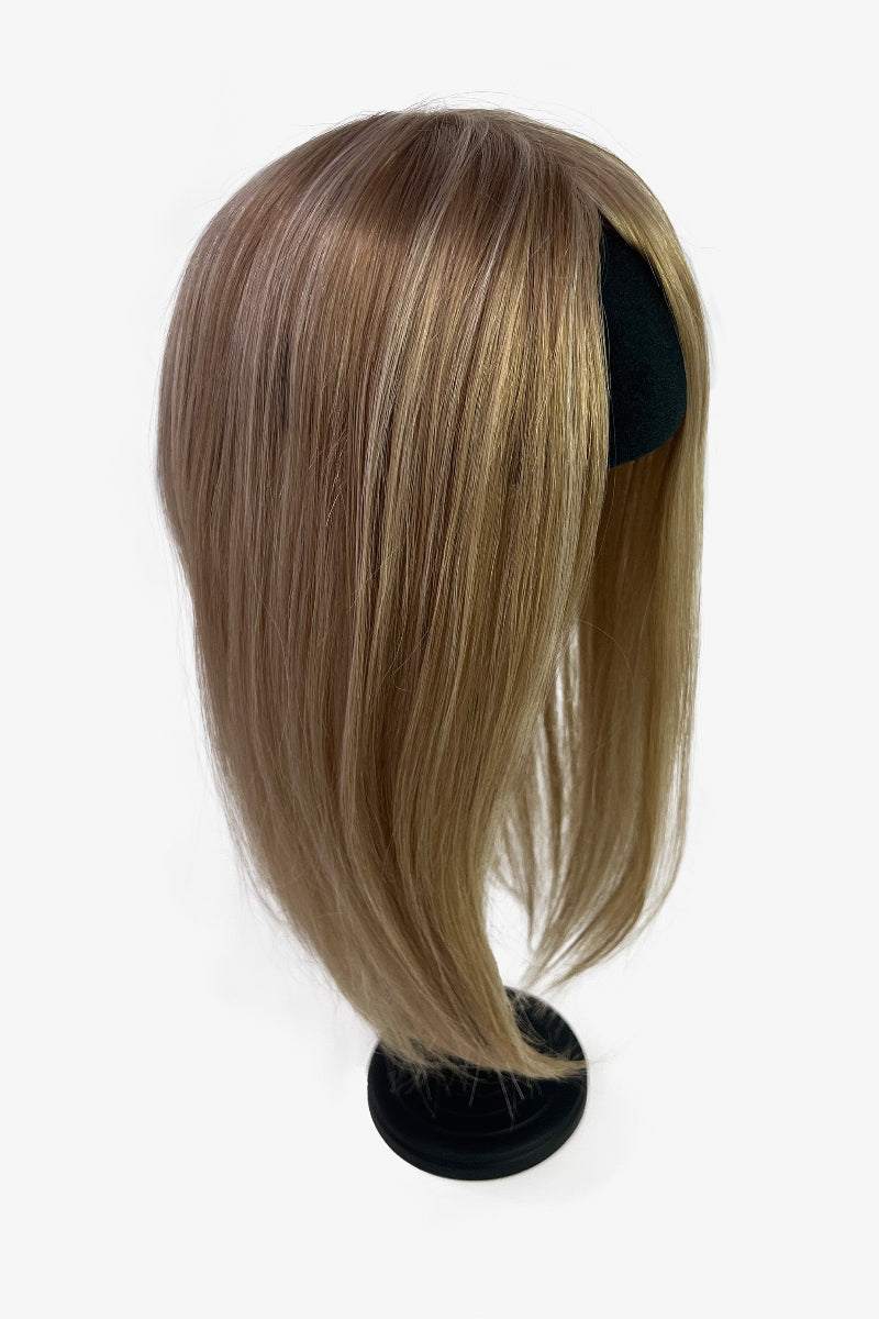 Gisela Mayer Haarteil: HH Remy Obsession Clip-In Topper Echthaar-Haarteil-Gisela Mayer-gold blond mix-La Peruca