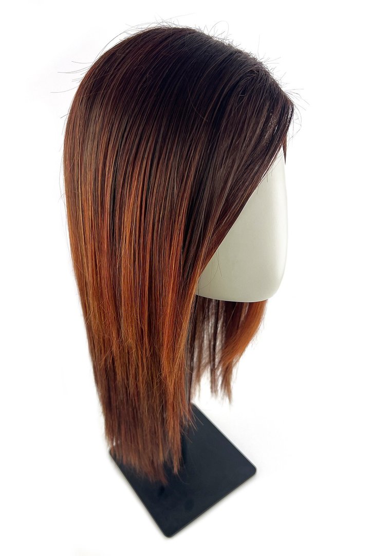 Gisela Mayer Perücke: Hi Beso (Lace Part+LF) 100% High Heat Fiber-Perücke-Gisela Mayer-Hot Flame Balayage-La Peruca