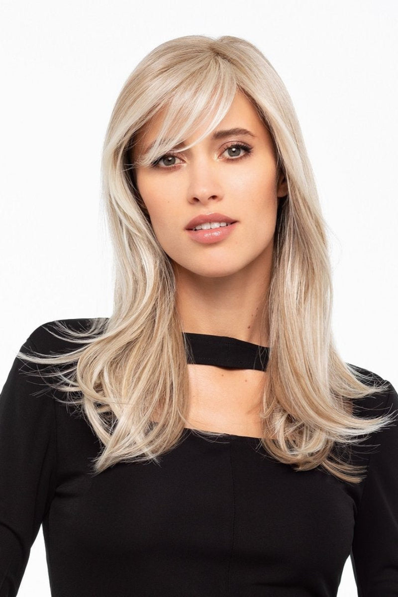 Gisela Mayer Perücke: Hi Pauline Small (Lace Part+LF) 100% High Heat Fiber-Perücke-Gisela Mayer-Biscuit Blond Balayage-La Peruca