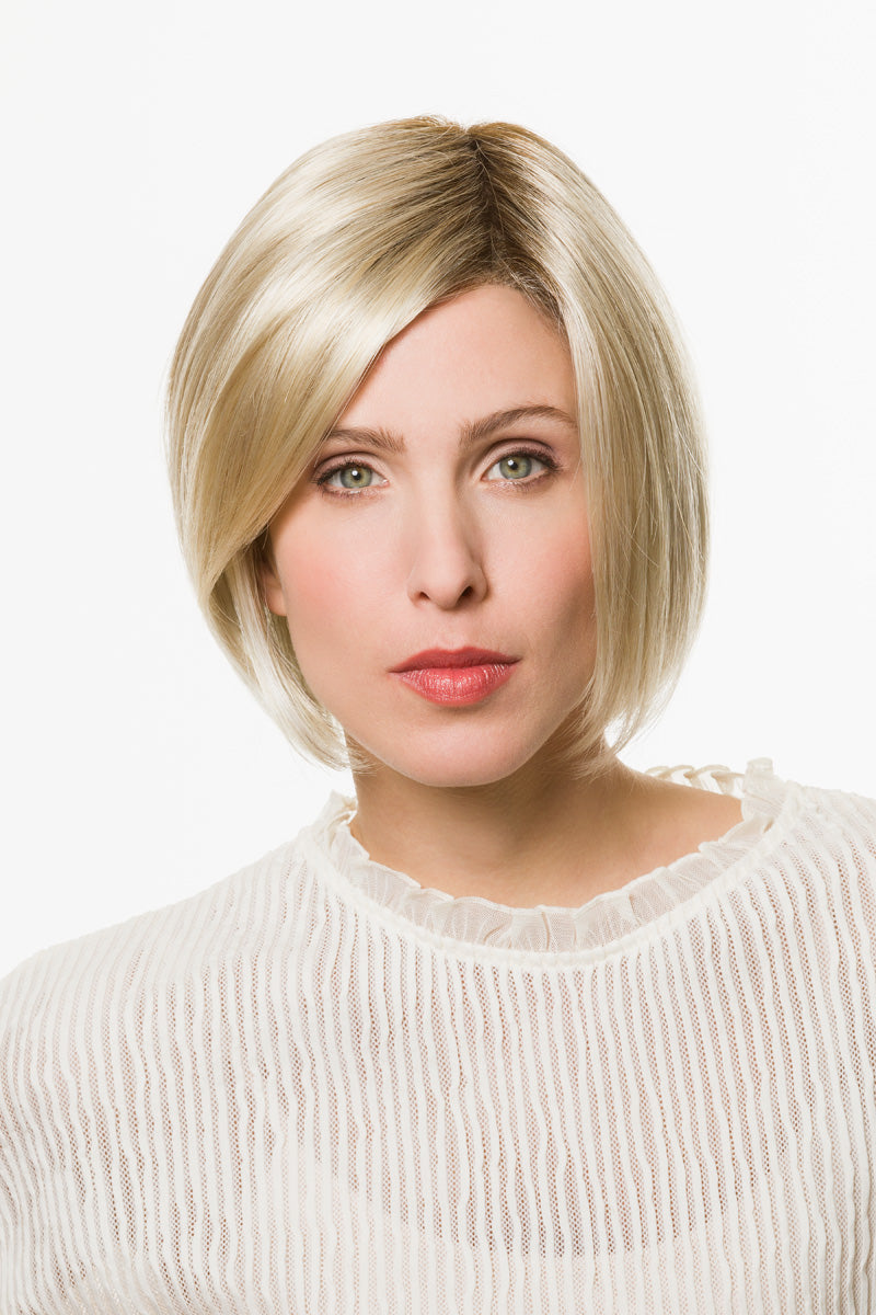 Belle Madame Perücke: Jill Mono SF Gr. M-Perücke-Belle Madame-Blond-Grey-Root (17/101+Root18)-La Peruca