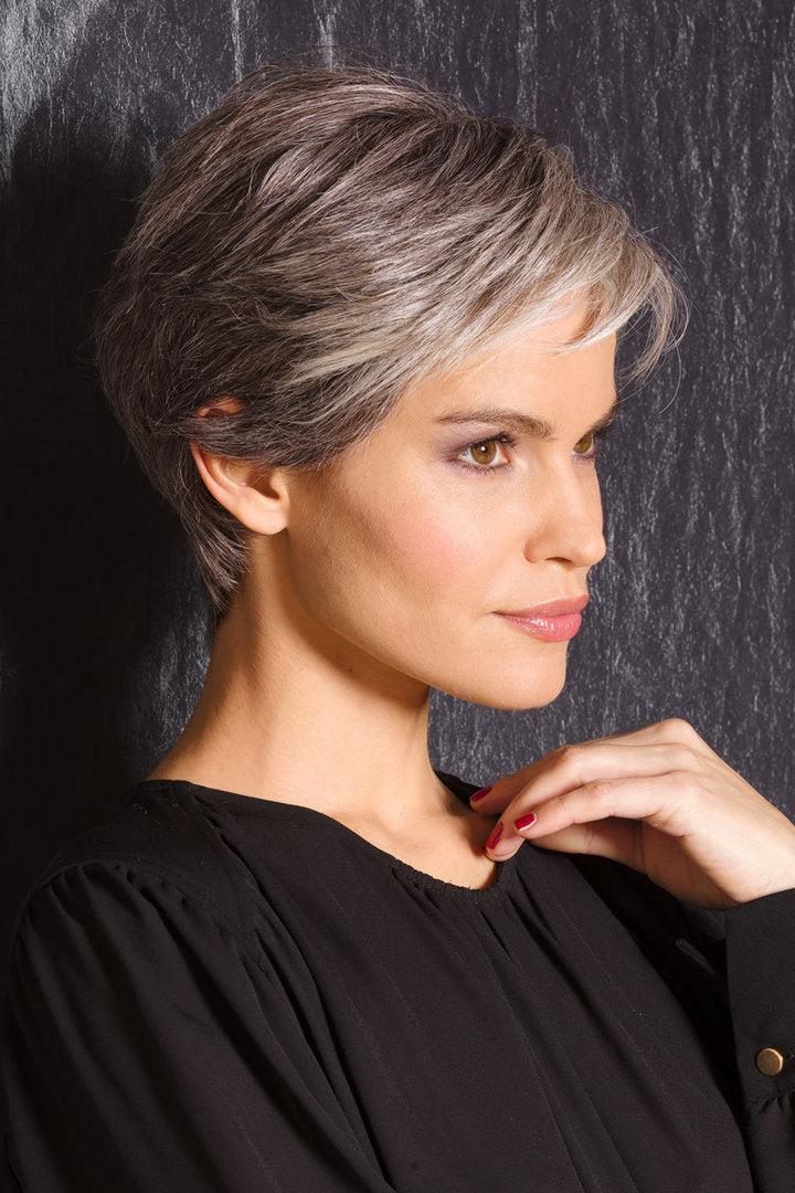 Belle Madame Perücke: The Short (Gr. S/M) BM Blond-Grey-Root (17/101+Root18)-Perücke-Belle Madame-La Peruca