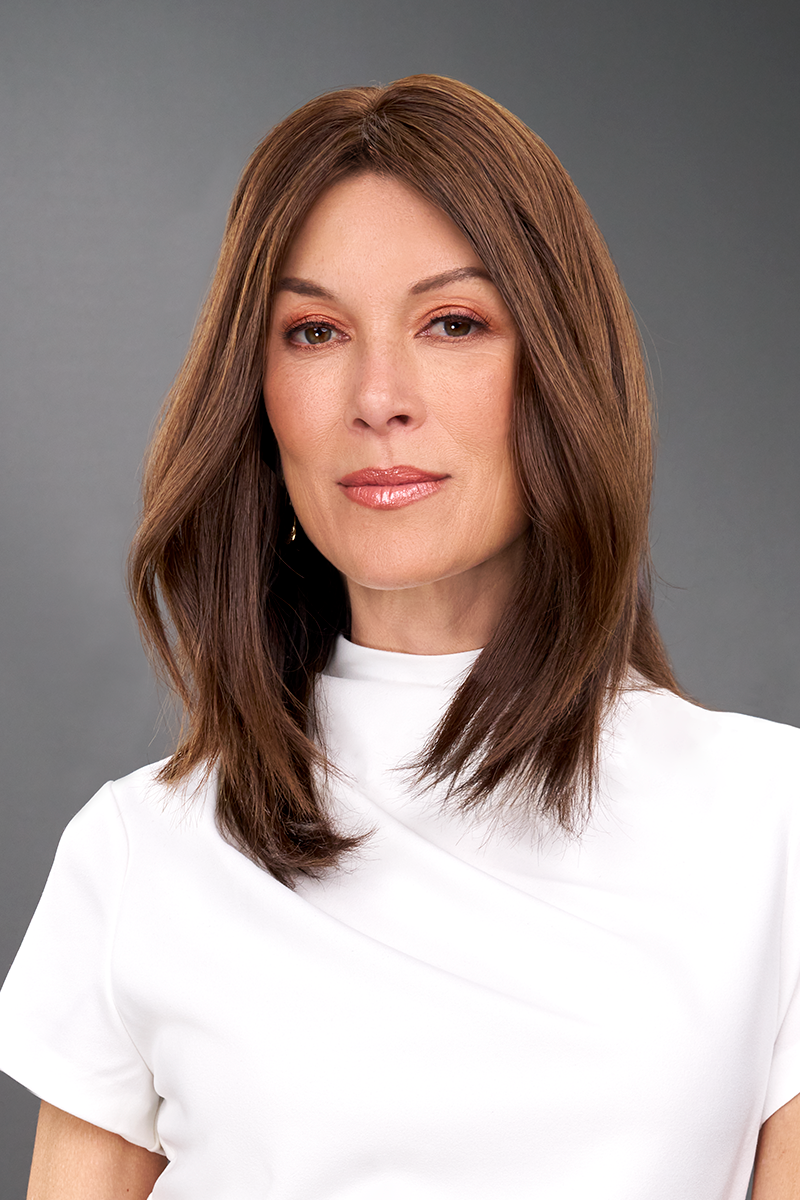 Jon Renau Haarteil: Top Flex HH 12" (ca. 30cm) Echthaar Topper-Haarteil-Jon Renau-La Peruca