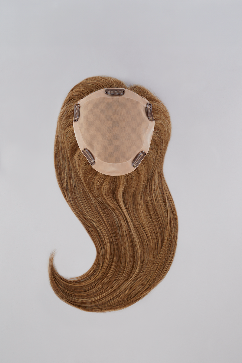 Jon Renau Haarteil: Top Form French 18" (ca. 45cm) Echthaar Clip-In Topper-Haarteil-Jon Renau-La Peruca