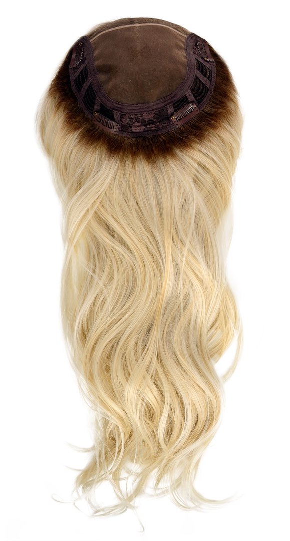 Gisela Mayer: Top Extra Long + LF 100% High Heat Fiber ca. 60cm-Haarteil-Gisela Mayer-GM 613L+8-La Peruca
