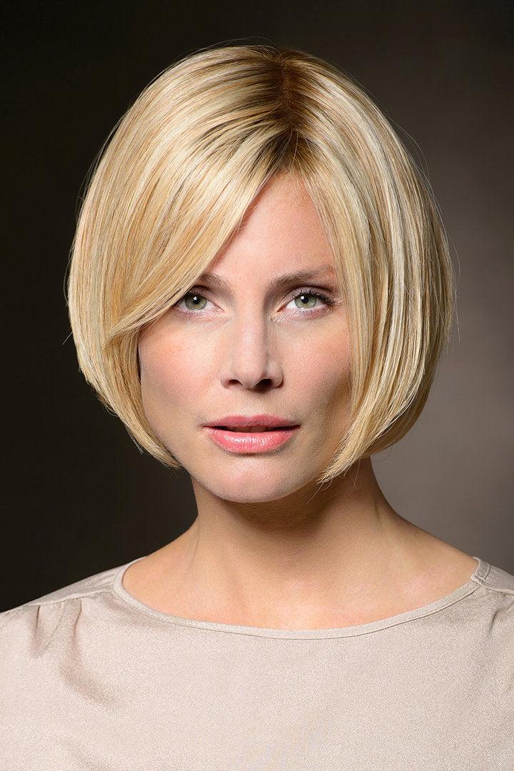 Belle Madame Perücke: Arabella RH Echthaar (Gr. S/M) in BM Champagne-Root-Belle Madame-La Peruca