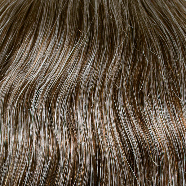 Belle Madame Haarteil Bordeaux - Echthaar Clip-In Topper-Haarteil-Belle Madame-La Peruca
