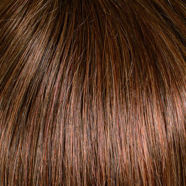 Belle Madame Perücke: Anastasia RH Echthaar (Gr. S)-Perücke-Belle Madame-BM Dark-Red-Mix-La Peruca