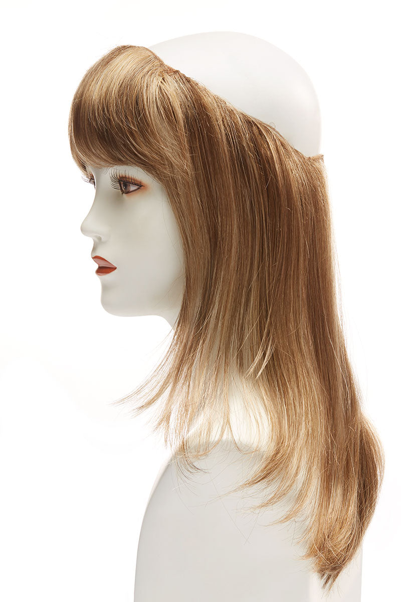Belle Madame Haarteil: Cap Hair Long ca. 30cm mit abnehmbaren Pony