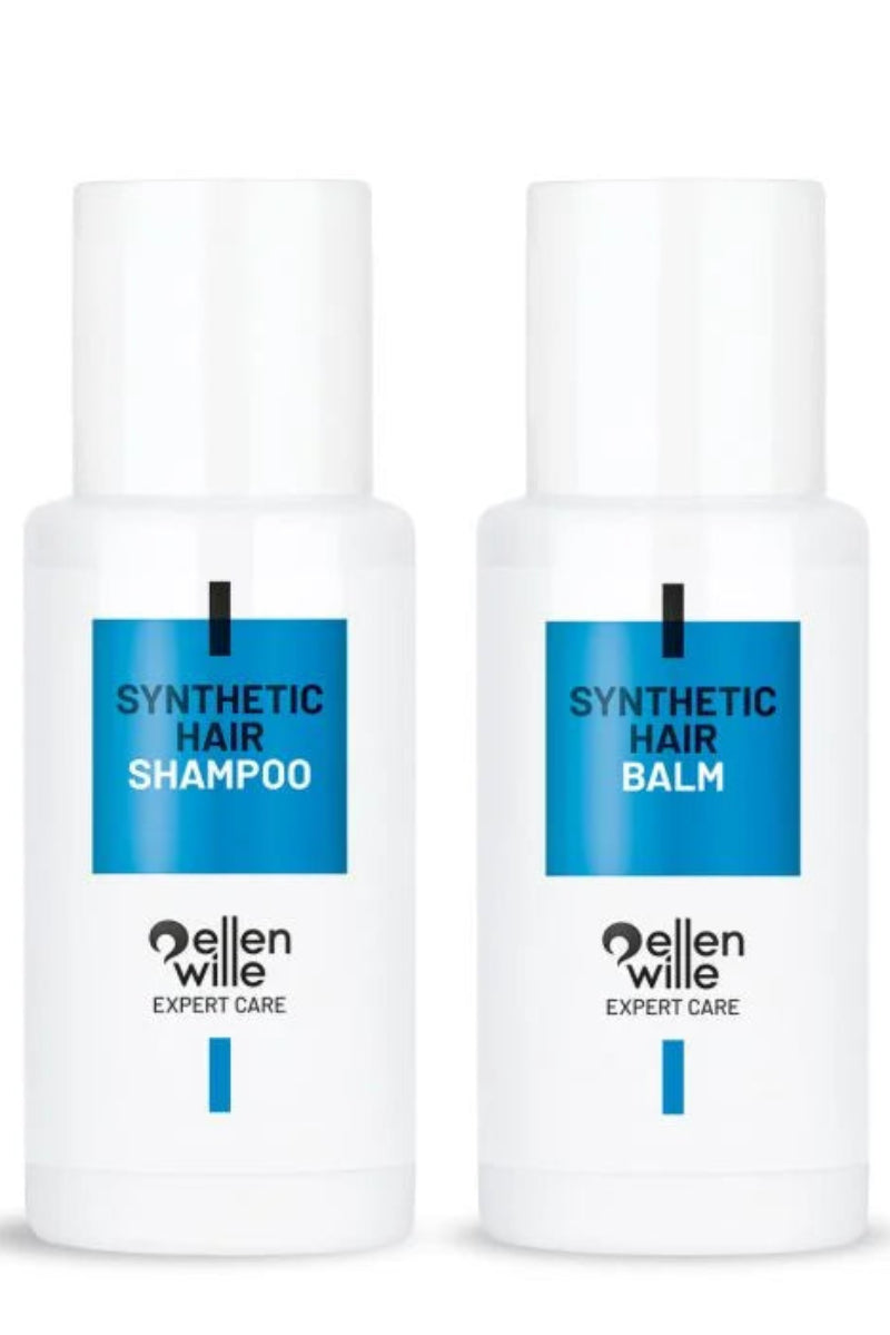 Ellen Wille Pflege: Kunsthaar Reiseset (2x 50ml)-Pflegemittel-Ellen Wille-La Peruca