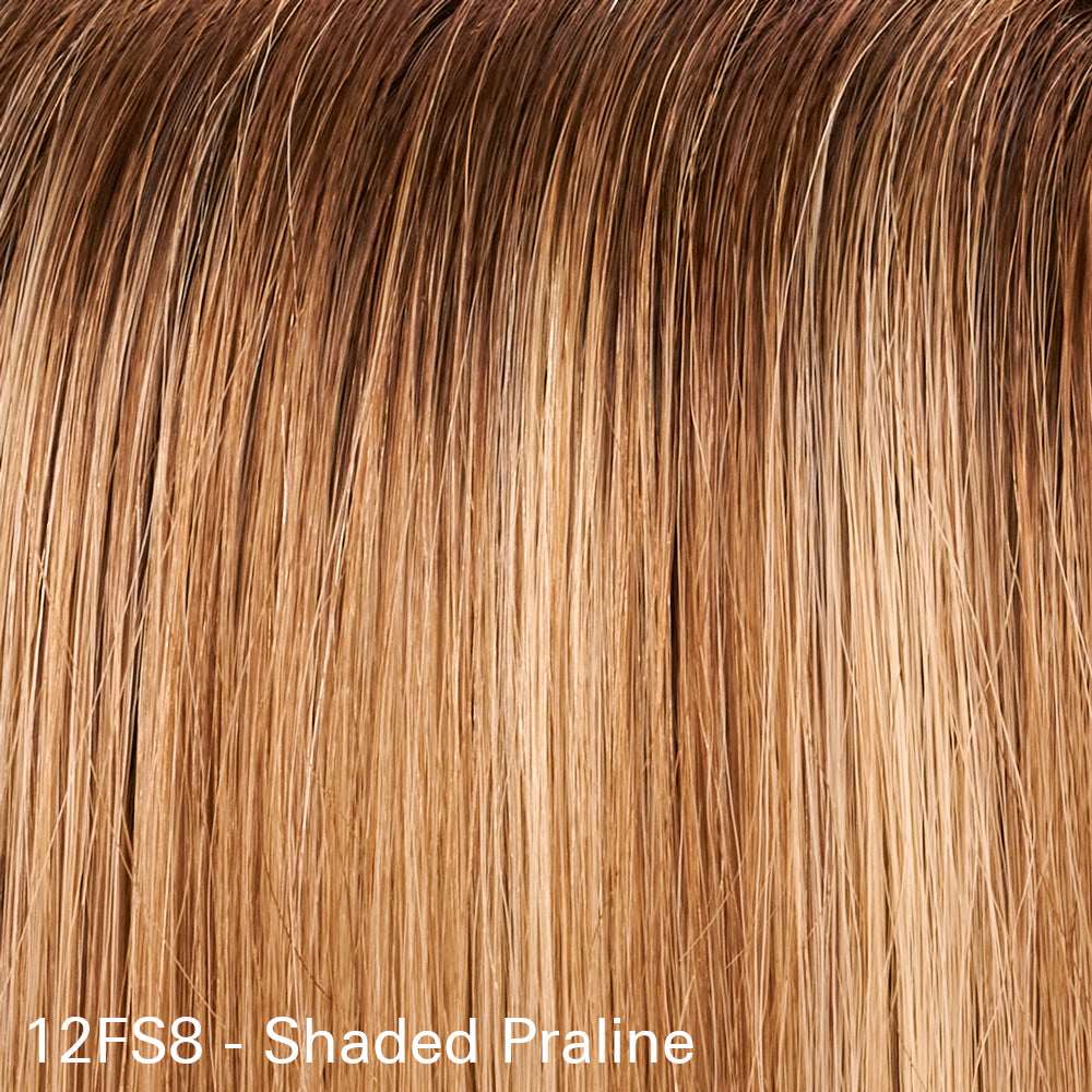 Jon Renau Topper: Top Comfort HH 12" (approx. 30cm) human hair