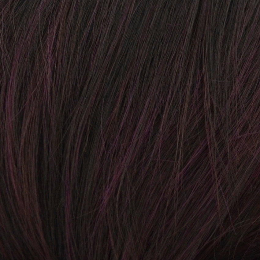 Farbmuster 131V/2-2 Dark Aubergine für Gisela Mayer Sun Fresh