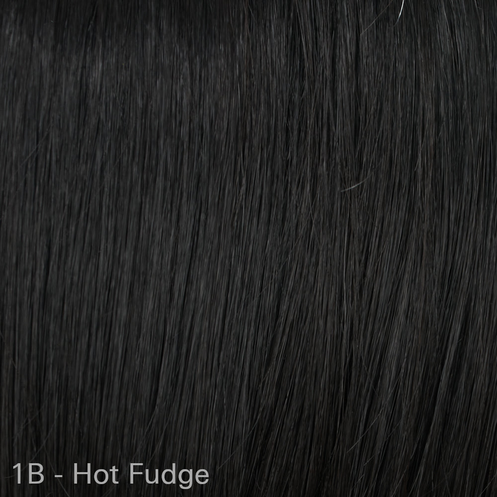 Jon Renau Hairpiece: Top Notch HD Clip-In Topper heat-resistant synthetic hair