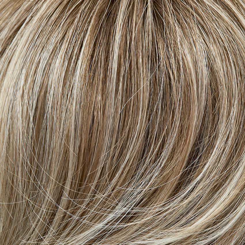 Farbmuster 23/14+10 Medium Blond Mix Rooted für Gisela Mayer Sun Flip
