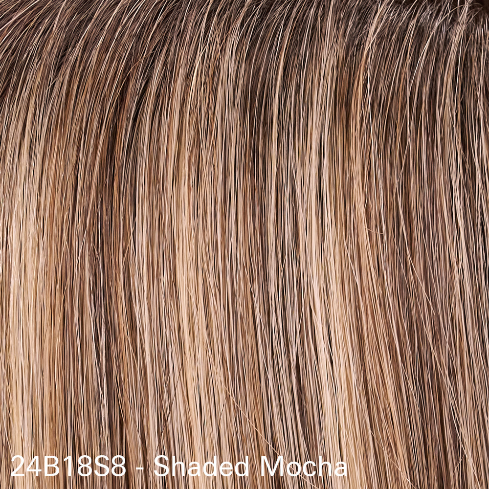 Jon Renau Topper: Top Comfort HH 12" (approx. 30cm) human hair