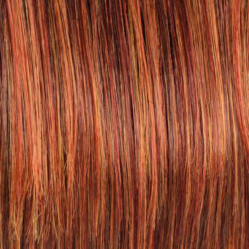 Farbmuster 28/29-135+33 Hot Flame für Gisela Mayer Sun Fresh