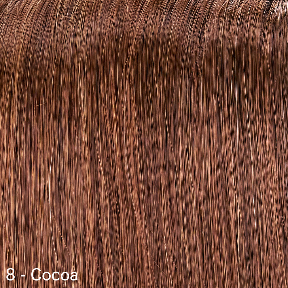 Jon Renau Haarteil: easiPart HH Echthaar 8''/20cm Topper Cocoa (8)