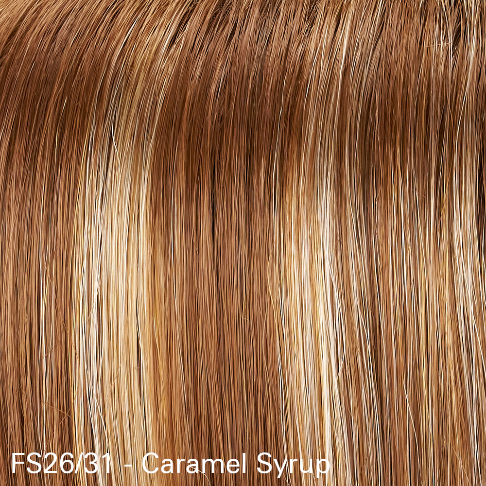 Jon Renau Haarteil: Top Coverage Wavy 12" 30cm - Topper mit Lacefront