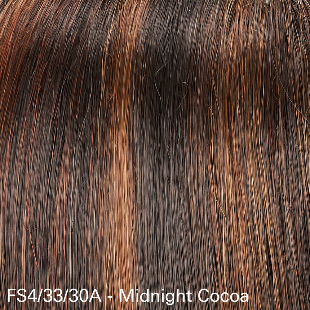 Jon Renau Haarteil: Top Coverage 18" - 45cm - Topper mit Lacefront