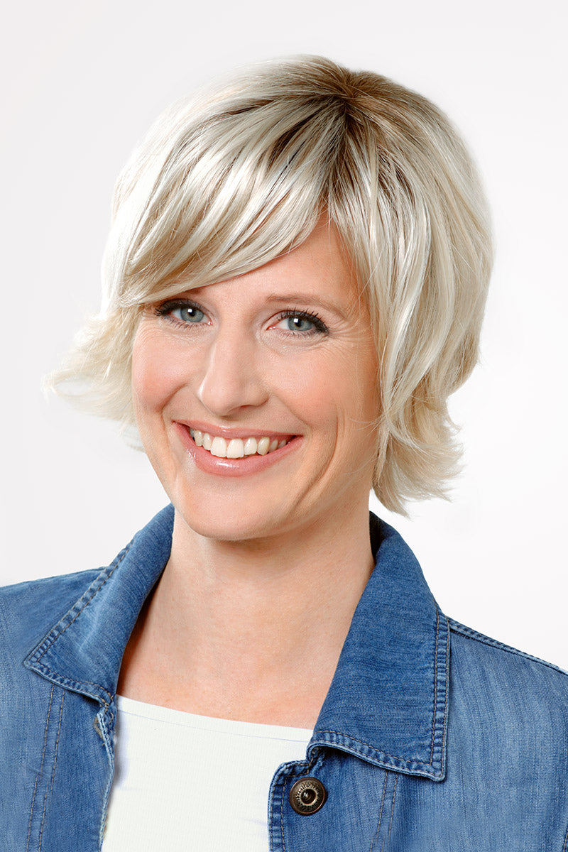 Belle Madame Haarteil Mono-Parting - Clip-In Topper Mono-Scheitel-Haarteil-Belle Madame-La Peruca