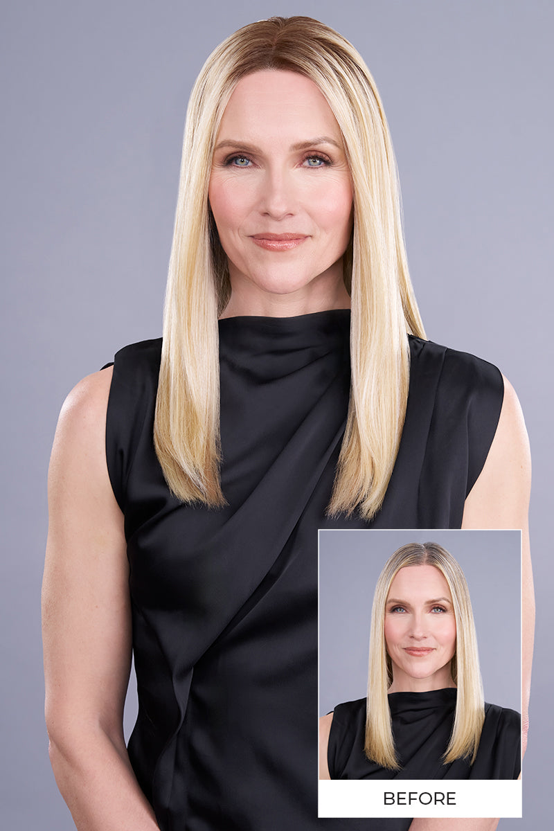 Jon Renau Haarteil: Top Trend Lace HD 18" (ca. 46cm) Clip-In Topper-Haarteil-Jon Renau-La Peruca