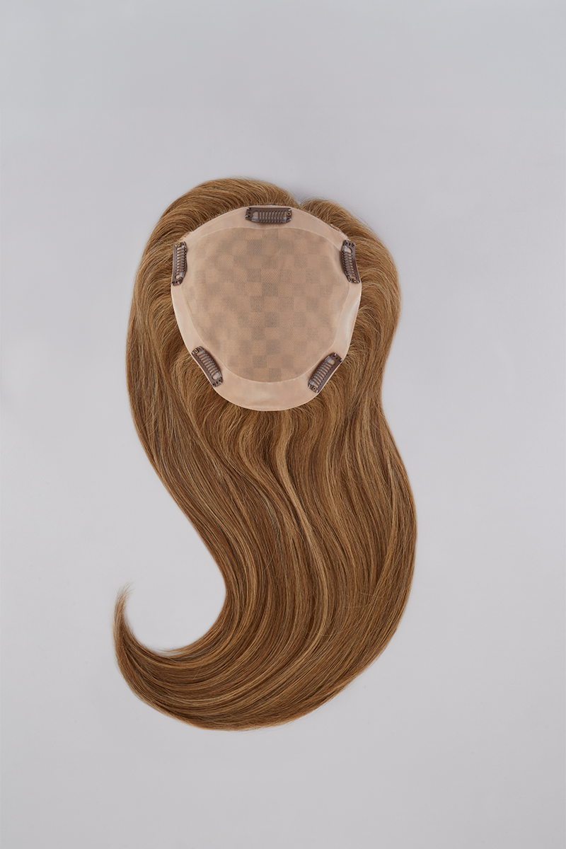 Jon Renau Hairpiece: Top Form French 18" (approx. 45cm) Human Hair Clip-In Topper