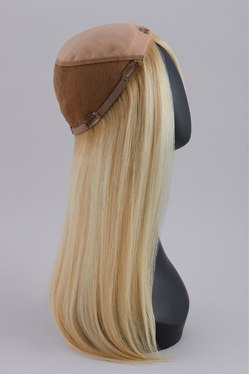 Jon Renau Hairpiece: Top Full HH 18" Human Hair Clip-In Topper