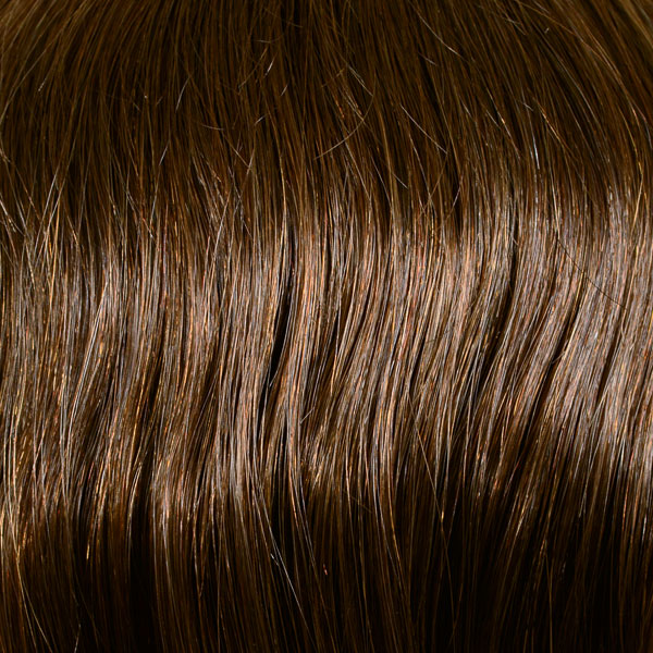 Belle Madame Haarteil Bordeaux - Echthaar Clip-In Topper-Haarteil-Belle Madame-La Peruca