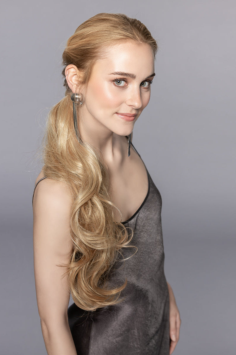 Ellen Wille Haarteil: Champagne Clip-In Ponytail Extension-Haarteil-Ellen Wille-La Peruca