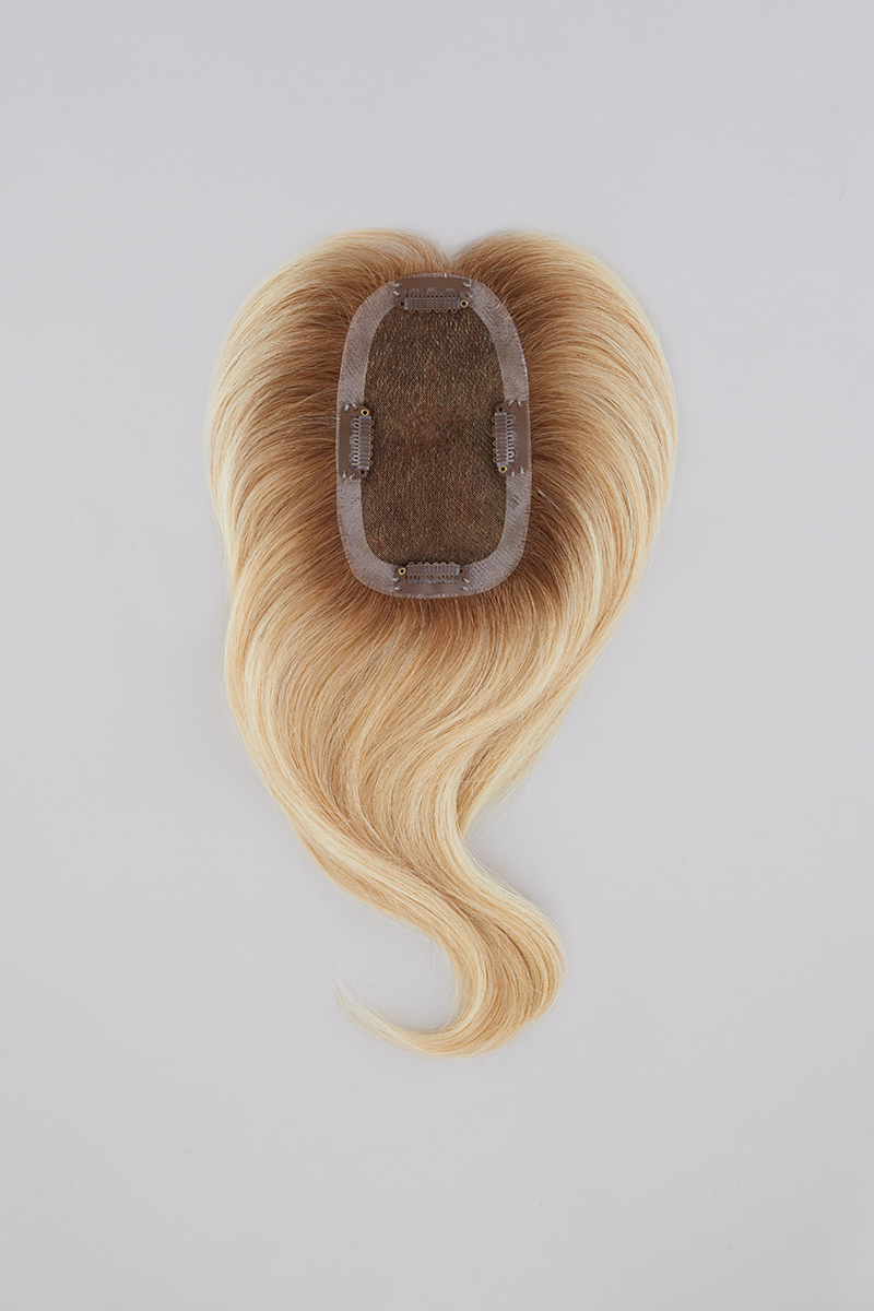 Jon Renau: easiPart HH Echthaar 12''/30cm-Haarteil-Jon Renau-1B-La Peruca