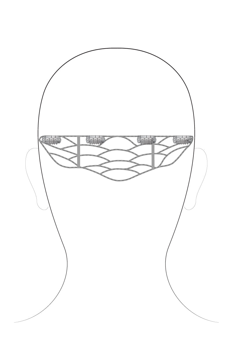 Jon Renau Haarteil: easiVolume HH 10" (ca. 25cm) Clip-In Extension Echthaar